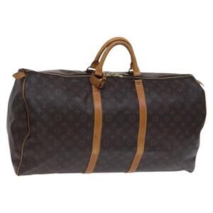 LOUIS VUITTON Monogram Keepall 60 Boston Bag M41422